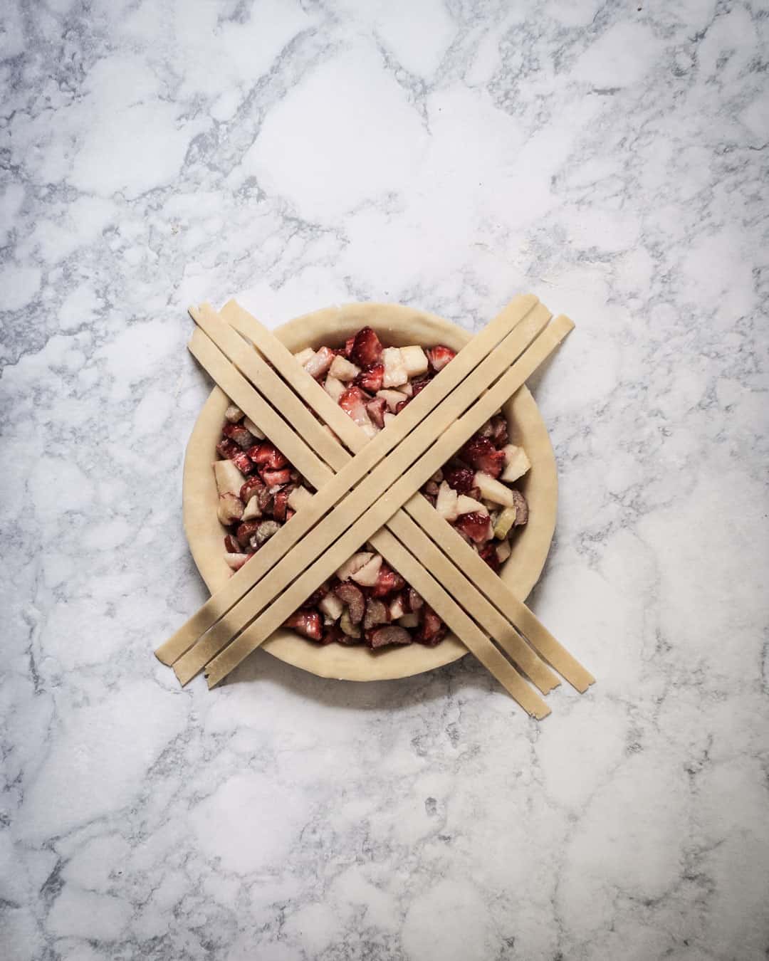 How to Make Lattice Pie Crust - The Floured Table