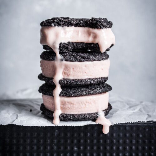 Chocolate Blood Orange Ice Cream Sandwiches The Floured Table