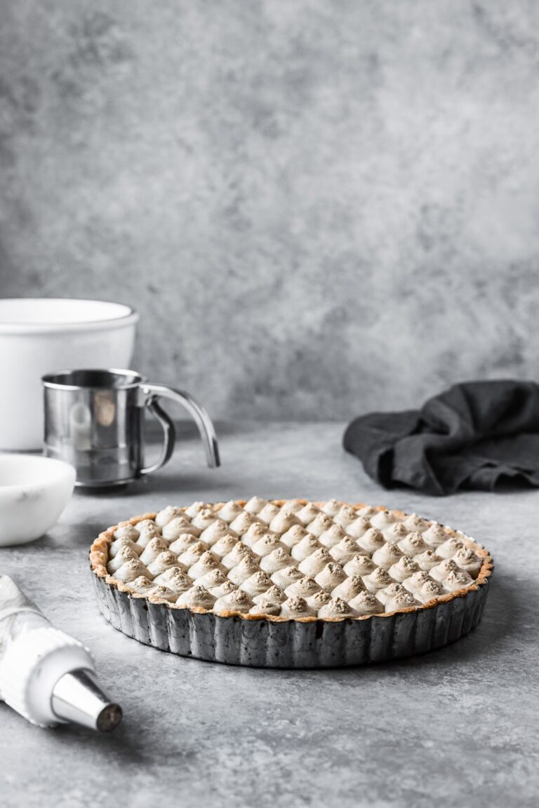 Chocolate Coffee Mascarpone Tart The Floured Table
