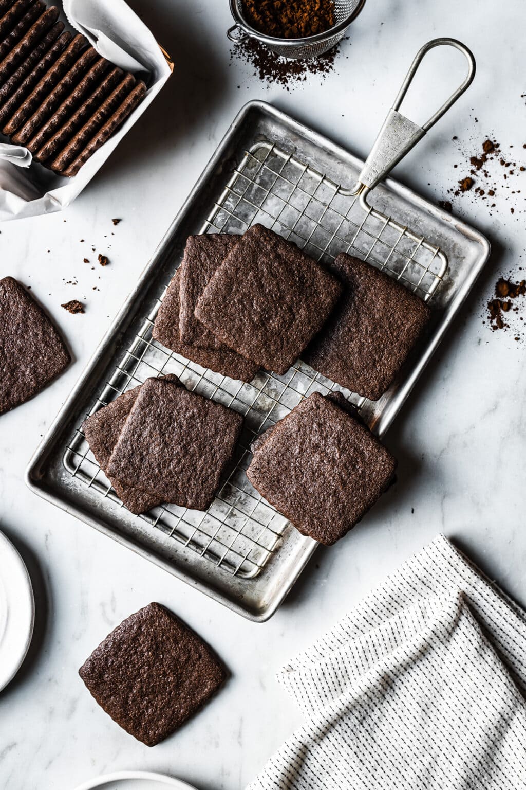 Chocolate Wafer Cookies The Floured Table