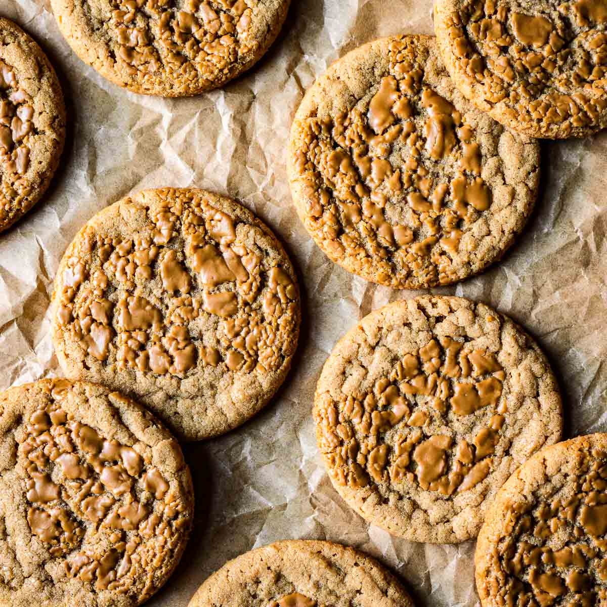 Cookie Butter Cookies (Made With Biscoff Spread) - The Floured Table
