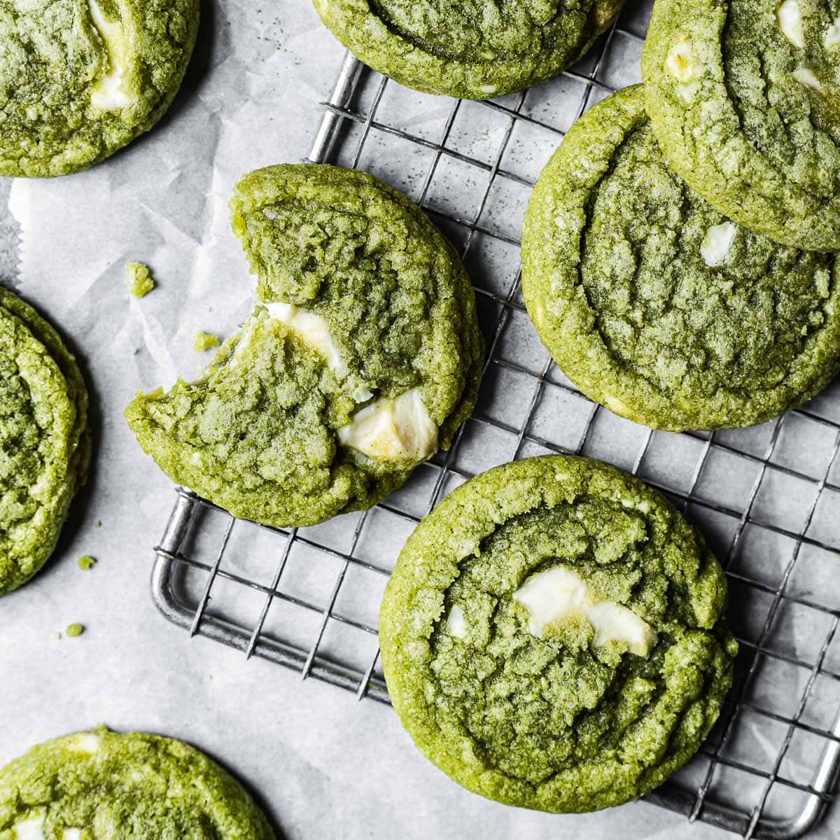 Matcha–White Chocolate Sugar Cookies Recipe