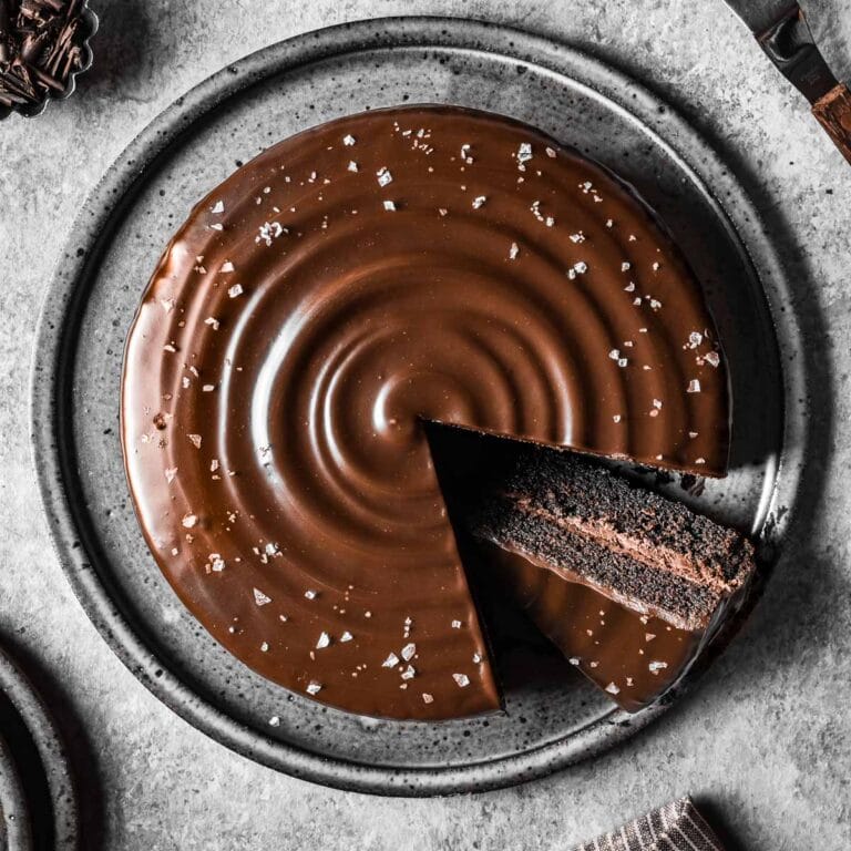 Chocolate Ganache Cake The Floured Table