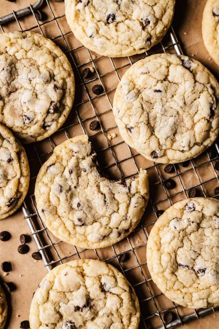 Chocolate Chip Cookies Without Brown Sugar The Floured Table