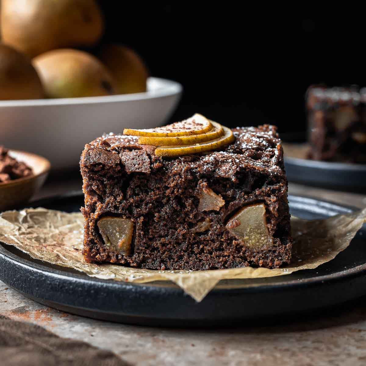 Chocolate Pear Cake